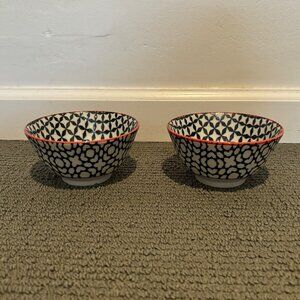 Tokyo Design Studio Noodle Ramen Bowls, Set of 2